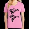 Women's Core Cotton V Neck Tee Thumbnail
