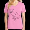 Women's Core Cotton V Neck Tee Thumbnail