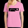 Ladies Core Cotton V Neck Tee Thumbnail