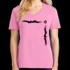 Women's Core Cotton V Neck Tee Thumbnail