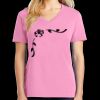 Women's Core Cotton V Neck Tee Thumbnail