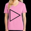 Women's Core Cotton V Neck Tee Thumbnail