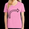 Ladies Core Cotton V Neck Tee Thumbnail