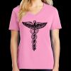 Women's Core Cotton V Neck Tee Thumbnail