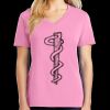 Women's Core Cotton V Neck Tee Thumbnail