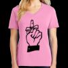 Women's Core Cotton V Neck Tee Thumbnail