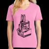 Women's Core Cotton V Neck Tee Thumbnail