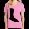 Women's Core Cotton V Neck Tee Thumbnail