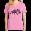 Women's Core Cotton V Neck Tee Thumbnail