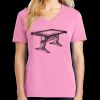 Ladies Core Cotton V Neck Tee Thumbnail