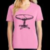 Ladies Core Cotton V Neck Tee Thumbnail