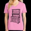 Ladies Core Cotton V Neck Tee Thumbnail