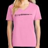 Women's Core Cotton V Neck Tee Thumbnail