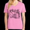 Women's Core Cotton V Neck Tee Thumbnail