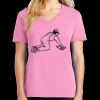 Women's Core Cotton V Neck Tee Thumbnail