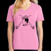 Ladies Core Cotton V Neck Tee Thumbnail