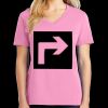 Women's Core Cotton V Neck Tee Thumbnail