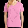 Women's Core Cotton V Neck Tee Thumbnail