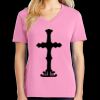 Ladies Core Cotton V Neck Tee Thumbnail