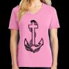 Women's Core Cotton V Neck Tee Thumbnail