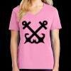 Women's Core Cotton V Neck Tee Thumbnail