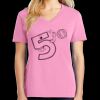 Ladies Core Cotton V Neck Tee Thumbnail