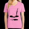 Women's Core Cotton V Neck Tee Thumbnail