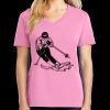 Women's Core Cotton V Neck Tee Thumbnail