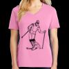 Women's Core Cotton V Neck Tee Thumbnail