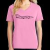 Women's Core Cotton V Neck Tee Thumbnail