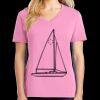 Women's Core Cotton V Neck Tee Thumbnail