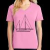 Women's Core Cotton V Neck Tee Thumbnail