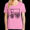 Women's Core Cotton V Neck Tee Thumbnail