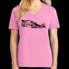 Women's Core Cotton V Neck Tee Thumbnail
