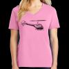 Women's Core Cotton V Neck Tee Thumbnail