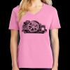 Women's Core Cotton V Neck Tee Thumbnail