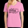Women's Core Cotton V Neck Tee Thumbnail