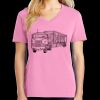 Women's Core Cotton V Neck Tee Thumbnail