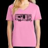 Women's Core Cotton V Neck Tee Thumbnail