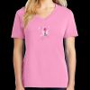 Women's Core Cotton V Neck Tee Thumbnail