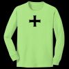 Youth Long Sleeve Core Cotton Tee Thumbnail