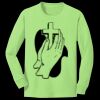 Youth Long Sleeve Core Cotton Tee Thumbnail