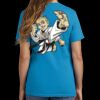 Ladies 5.4 oz 100% Cotton T Shirt Thumbnail