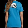 Ladies 5.4 oz 100% Cotton T Shirt Thumbnail