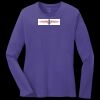 Women's Long Sleeve Core Cotton Tee Thumbnail