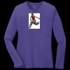 Women's Long Sleeve Core Cotton Tee Thumbnail