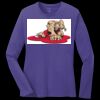 Women's Long Sleeve Core Cotton Tee Thumbnail