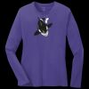 Women's Long Sleeve Core Cotton Tee Thumbnail