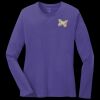 Women's Long Sleeve Core Cotton Tee Thumbnail