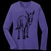 Women's Long Sleeve Core Cotton Tee Thumbnail